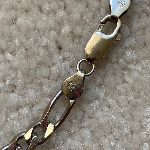 Men’s sterling silver necklace - Picture 1 of 2